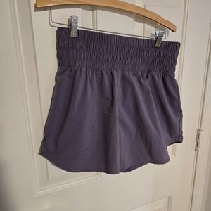 Women's Athletic Shorts in Purple